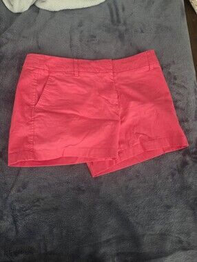 British Khaki Coral Pink Chino Shorts